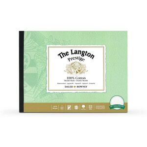 Daler-Rowney Langton Prestige Watercolour Block - 300gsm / 140lb - Cold Pressed - 12 Sheets Daler-Rowney Langton Prestige Watercolour Block - 300gsm / 140lb - Cold Pressed - 12 Sheets