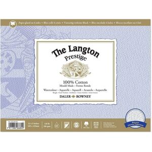 Daler-Rowney Langton Prestige Watercolour Block - Watercolour Paper Daler-Rowney Langton Prestige Watercolour Block - Watercolour Paper