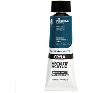 Daler-Rowney Indigo Heavy Body Acrylic Paint - Art Supplies Daler-Rowney Indigo Heavy Body Acrylic Paint - Art Supplies