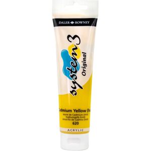 Daler-Rowney System 3 Cadmium Yellow Acrylic Paint 150ml Daler-Rowney System 3 Cadmium Yellow Acrylic Paint 150ml