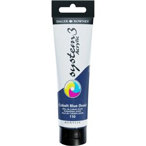 Daler-Rowney System 3 Cobalt Blue Acrylic Paint - 150ml Daler-Rowney System 3 Cobalt Blue Acrylic Paint - 150ml