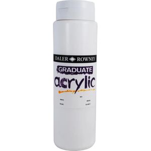 Daler-Rowney Titanium White Acrylic 1L - Paint Daler-Rowney Titanium White Acrylic 1L - Paint