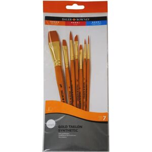 Ensemble de Pinceaux Daler Rowney Simply - Synthétiques, Manche Court Ensemble de Pinceaux Daler Rowney Simply - Synthétiques, Manche Court