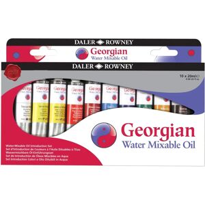 Daler-Rowney Georgian Water Mixable Oil Set - Oil Paint Set Daler-Rowney Georgian Water Mixable Oil Set - Oil Paint Set