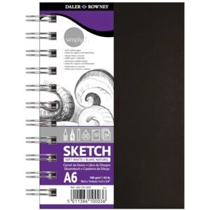 Daler-Rowney Simply Taccuino a spirale A6 - Taccuino Daler-Rowney Simply Taccuino a spirale A6 - Taccuino