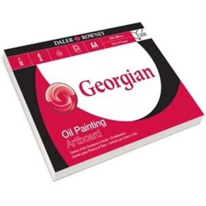 Daler-Rowney Georgian Artboard Pad A4 - Artboard Pad for Oil Painting Daler-Rowney Georgian Artboard Pad A4 - Artboard Pad for Oil Painting