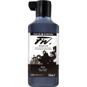 Daler-Rowney D160181028 Black Acrylic Ink - Art Supplies Daler-Rowney D160181028 Black Acrylic Ink - Art Supplies