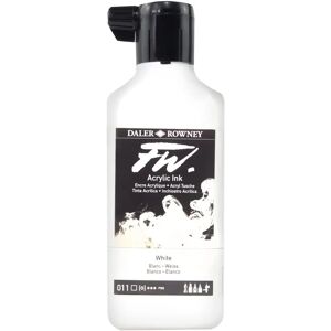 Daler-Rowney Daler Rowney FW Acrylic Ink 180ml White - Acrylic Ink for Artists Daler-Rowney Daler Rowney FW Acrylic Ink 180ml White - Acrylic Ink for Artists