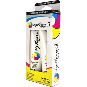 Daler-Rowney System 3 Acrylic Paint Titanium White - Acrylic Paint Daler-Rowney System 3 Acrylic Paint Titanium White - Acrylic Paint