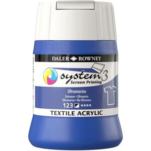 Daler-Rowney White Acrylic Textile Screen Paint - 250ml Daler-Rowney White Acrylic Textile Screen Paint - 250ml