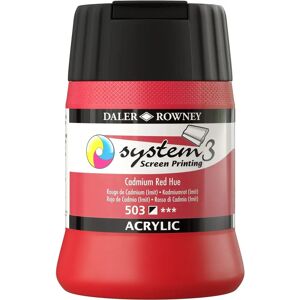 Daler-Rowney D141250503 - Pintura Acrílica para Serigrafía Negra Daler-Rowney D141250503 - Pintura Acrílica para Serigrafía Negra