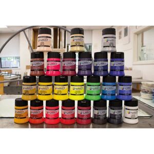 Daler-Rowney 250ml Acrylic Paint - Black, Crimson - Screen Printing Daler-Rowney 250ml Acrylic Paint - Black, Crimson - Screen Printing