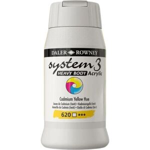Daler-Rowney - System3 Heavy Body - Yellow - 500ml - Paint Daler-Rowney - System3 Heavy Body - Yellow - 500ml - Paint