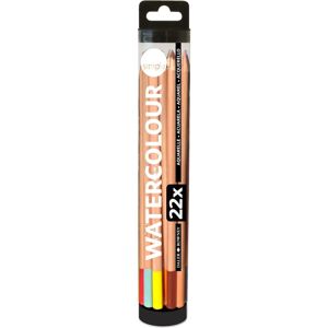 Set de 22 lápices acuarelables Daler Rowney para principiantes Set de 22 lápices acuarelables Daler Rowney para principiantes