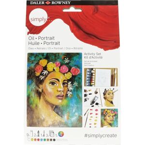 Daler-Rowney Simply Oil Activity Set - Painting Kit for Beginners Daler-Rowney Simply Oil Activity Set - Painting Kit for Beginners