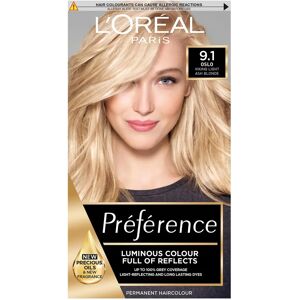 L'Oreal Paris Unisex Viking Light Ash Blonde Hair Dye - Hair Colour L'Oreal Paris Unisex Viking Light Ash Blonde Hair Dye - Hair Colour