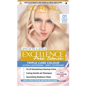 L'Oreal Paris Excellence Creme Permanent Hair Dye - Light Natural Blonde L'Oreal Paris Excellence Creme Permanent Hair Dye - Light Natural Blonde