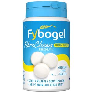 Fybogel Fybogel Fibre Chews - Citrus Flavour - 30 Tablets - Constipation Relief Fybogel Fybogel Fibre Chews - Citrus Flavour - 30 Tablets - Constipation Relief