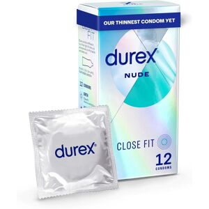Durex Nude Close Fit Condoms - 12, 24, 36 Pack Durex Nude Close Fit Condoms - 12, 24, 36 Pack