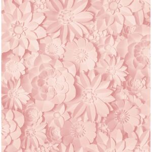Fine Decor Pink Floral 3D Wallpaper - Wallpaper Fine Decor Pink Floral 3D Wallpaper - Wallpaper