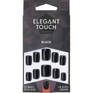 Ongles de couleur noire Elegant Touch Core - Ongles - Publicité Ongles de couleur noire Elegant Touch Core - Ongles - Publicité