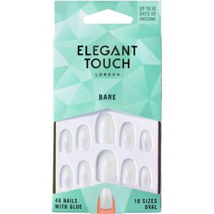 Uñas Totalmente Bare de Elegant Touch con Pegamento - Oval - Unisex Uñas Totalmente Bare de Elegant Touch con Pegamento - Oval - Unisex