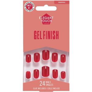 Elegant Touch Vernis Coloré Polished - Rouge Intense Squoval - Ongles - Publicité Elegant Touch Vernis Coloré Polished - Rouge Intense Squoval - Ongles - Publicité