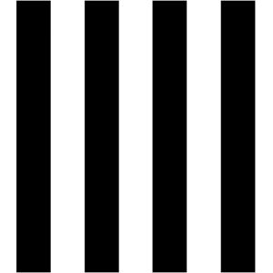 Superfresco Easy Monochrome Black/White Striped Paste the Wall Wallpaper - Wallpaper Superfresco Easy Monochrome Black/White Striped Paste the Wall Wallpaper - Wallpaper
