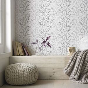 Graham & Brown Gysophila Silver Wallpaper Graham & Brown Gysophila Silver Wallpaper