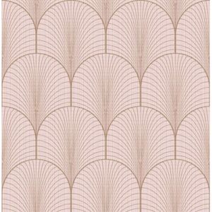 Superfresco Easy Josephine Rosa Geometrische Vliestapete - Tapete Superfresco Easy Josephine Rosa Geometrische Vliestapete - Tapete