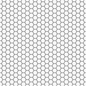 Contour White Hexagon Lattice Wallpaper - Wallpaper Type Contour White Hexagon Lattice Wallpaper - Wallpaper Type