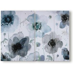 Art for the Home Painterly Poppies - Red - Canvas Print Art for the Home Painterly Poppies - Red - Canvas Print