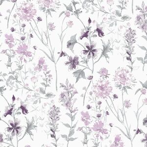 Papier peint Wild Meadow Laura Ashley - Rose et Fleurs - Publicité Papier peint Wild Meadow Laura Ashley - Rose et Fleurs - Publicité