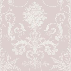 Carta da parati damasco Josette di Laura Ashley - Ametista - 113381 Carta da parati damasco Josette di Laura Ashley - Ametista - 113381