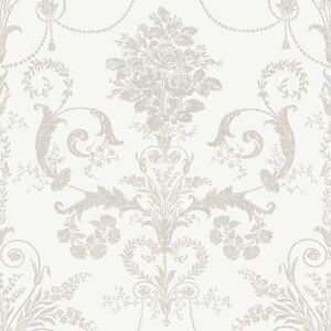 Laura Ashley Josette Taftapete Dove Grey/White - Tapete Laura Ashley Josette Taftapete Dove Grey/White - Tapete