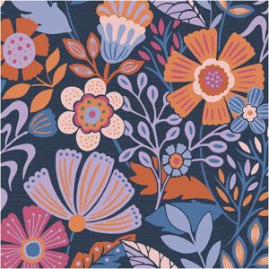 Envy - Oopsy Daisy - Lilac - Tangerine - Wallpaper Envy - Oopsy Daisy - Lilac - Tangerine - Wallpaper