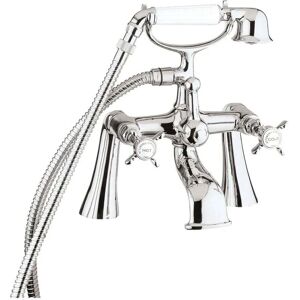 Deva Cr23 Coronation Traditional Chrome Bath Shower Mixer Tap - Bath Shower Mixer Tap Deva Cr23 Coronation Traditional Chrome Bath Shower Mixer Tap - Bath Shower Mixer Tap