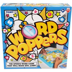 TOMY Word Poppers Board Game - Race to Make Words Before Timer - 2-4 Players TOMY Word Poppers Board Game - Race to Make Words Before Timer - 2-4 Players