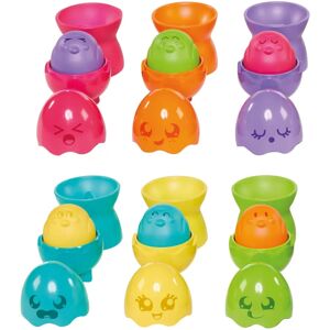 Tomy Hide & Squeak Egg Stackers - Baby Toy Tomy Hide & Squeak Egg Stackers - Baby Toy