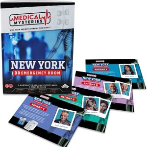 Tomy Medical Mysteries Board Game - Cooperative Medical Mystery Game with 4 Cases to Solve - Choose Your Own Adventure Hospital Detective Game for 14+ Years Tomy Medical Mysteries Board Game - Cooperative Medical Mystery Game with 4 Cases to Solve - Choose Your Own Adventure Hospital Detective Game for 14+ Years