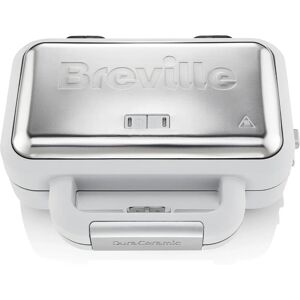 Breville DuraCeramic Sandwich Maker - 4 Sandwich Kapazität - Weiß Breville DuraCeramic Sandwich Maker - 4 Sandwich Kapazität - Weiß