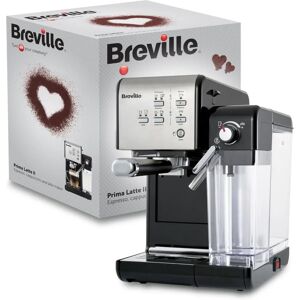 Breville Prima Latte II Espressomachine - 19 bar, Zilver Breville Prima Latte II Espressomachine - 19 bar, Zilver