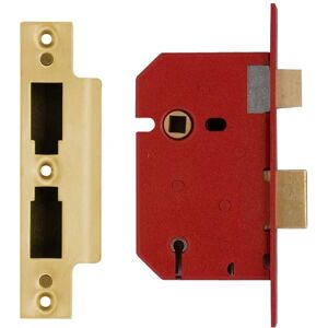 Union 2201 5 Lever Mortice Sashlock Brass Finish - Mortice Sashlock Union 2201 5 Lever Mortice Sashlock Brass Finish - Mortice Sashlock