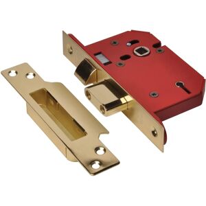 Union StrongBOLT 2205S 5 Lever Mortice Sashlock - Polished Brass Union StrongBOLT 2205S 5 Lever Mortice Sashlock - Polished Brass