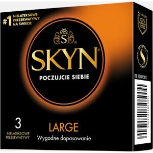 Preservatifs Skyn Large sans latex - 3 pièces Preservatifs Skyn Large sans latex - 3 pièces