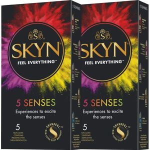 Skyn 5 Senses Condoms - Multi-sensory Pleasure - Condoms Skyn 5 Senses Condoms - Multi-sensory Pleasure - Condoms