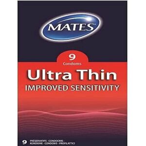 Mates Ultra Thin Condoms - 45 Pack - Condom Mates Ultra Thin Condoms - 45 Pack - Condom