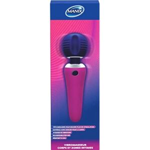 Manix Power Massager - Vibromasseur Corps et Clitoris - Rose - Publicité Manix Power Massager - Vibromasseur Corps et Clitoris - Rose - Publicité