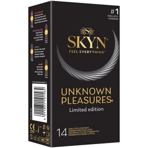 Preservativi Skyn Unknown Pleasures Senza lattice - 14 pezzi Preservativi Skyn Unknown Pleasures Senza lattice - 14 pezzi