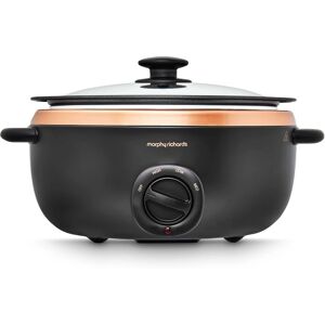 Morphy Richards 461016EE - Rose Gold and Black - Slow Cooker Morphy Richards 461016EE - Rose Gold and Black - Slow Cooker